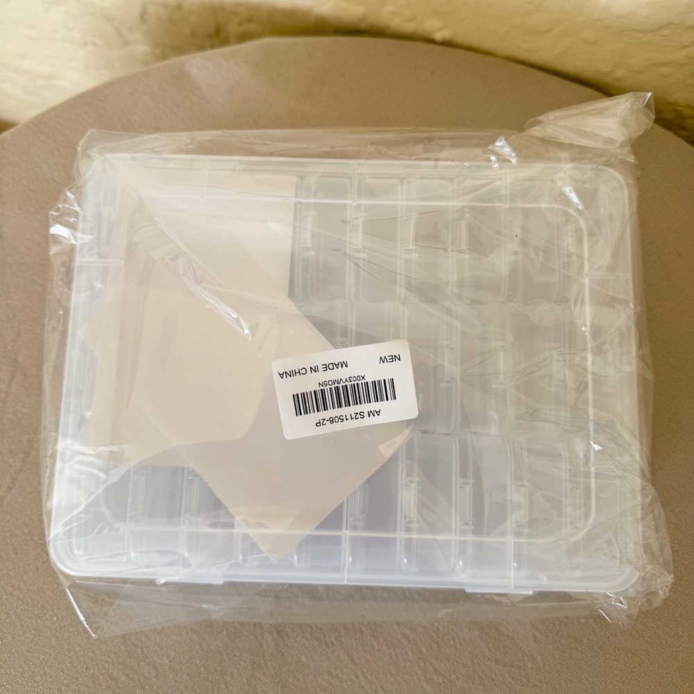 Bead Organizer Box, 31Pcs Small Bead Organizers and Storage Plastic Cases